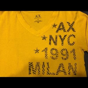 Armani exchange thermal longsleeve shirt.